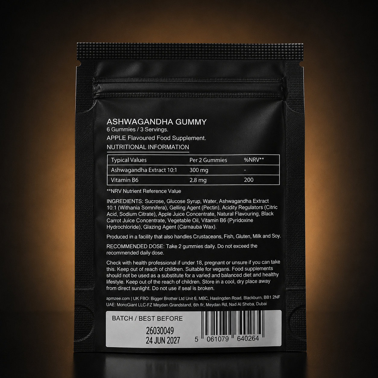 Ashwagandha Gummies Sample