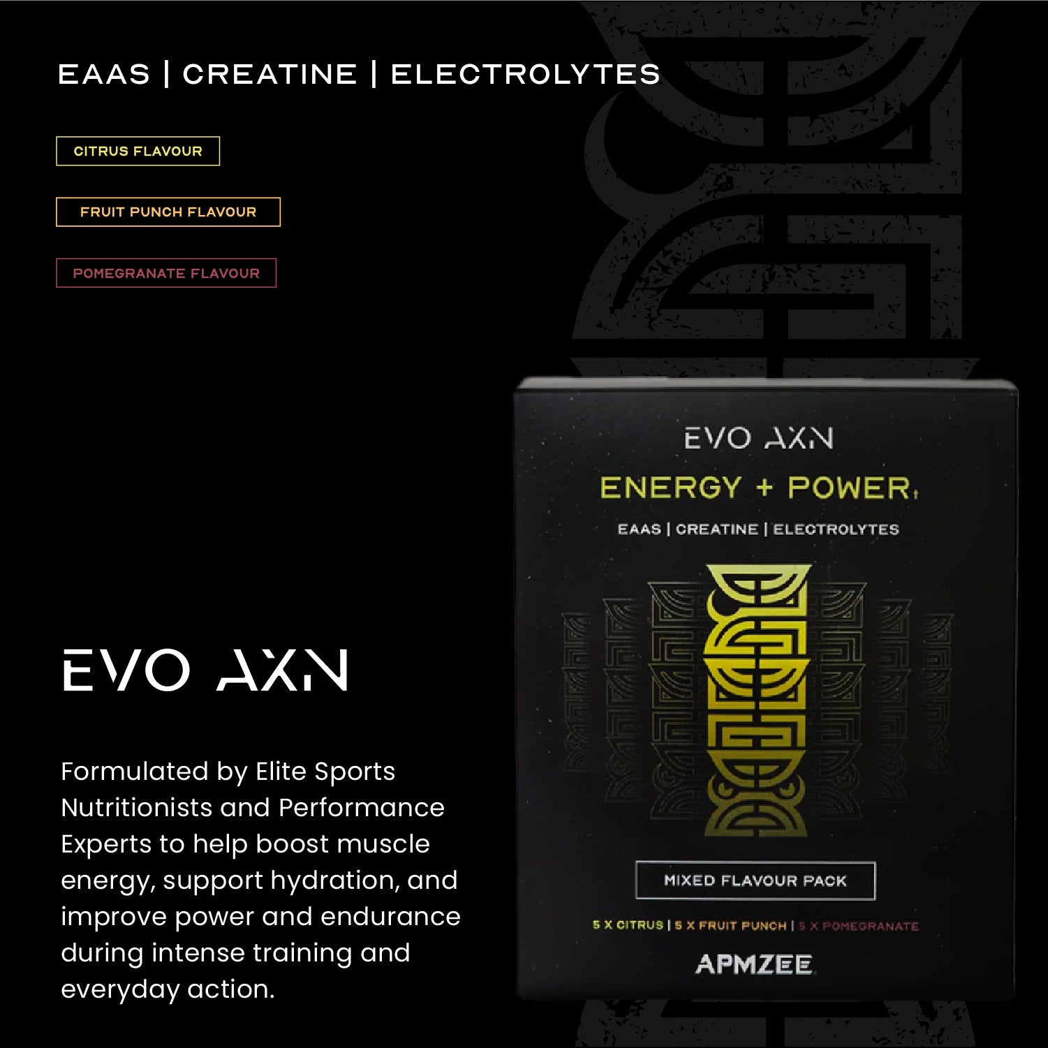 EVO AXN ENERGY+POWER Sachets