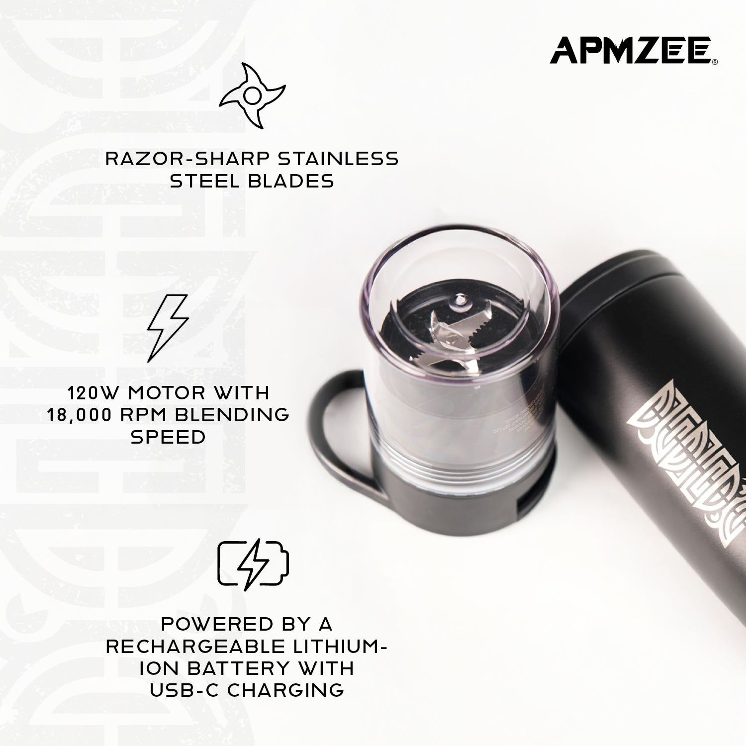 Insulated Flip Portable Blender