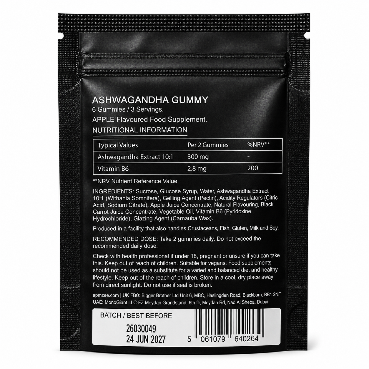 6 Gummies - Apple