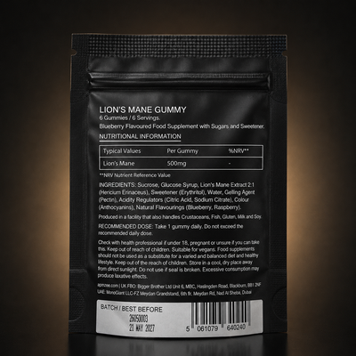 Lion's Mane Gummies Sample