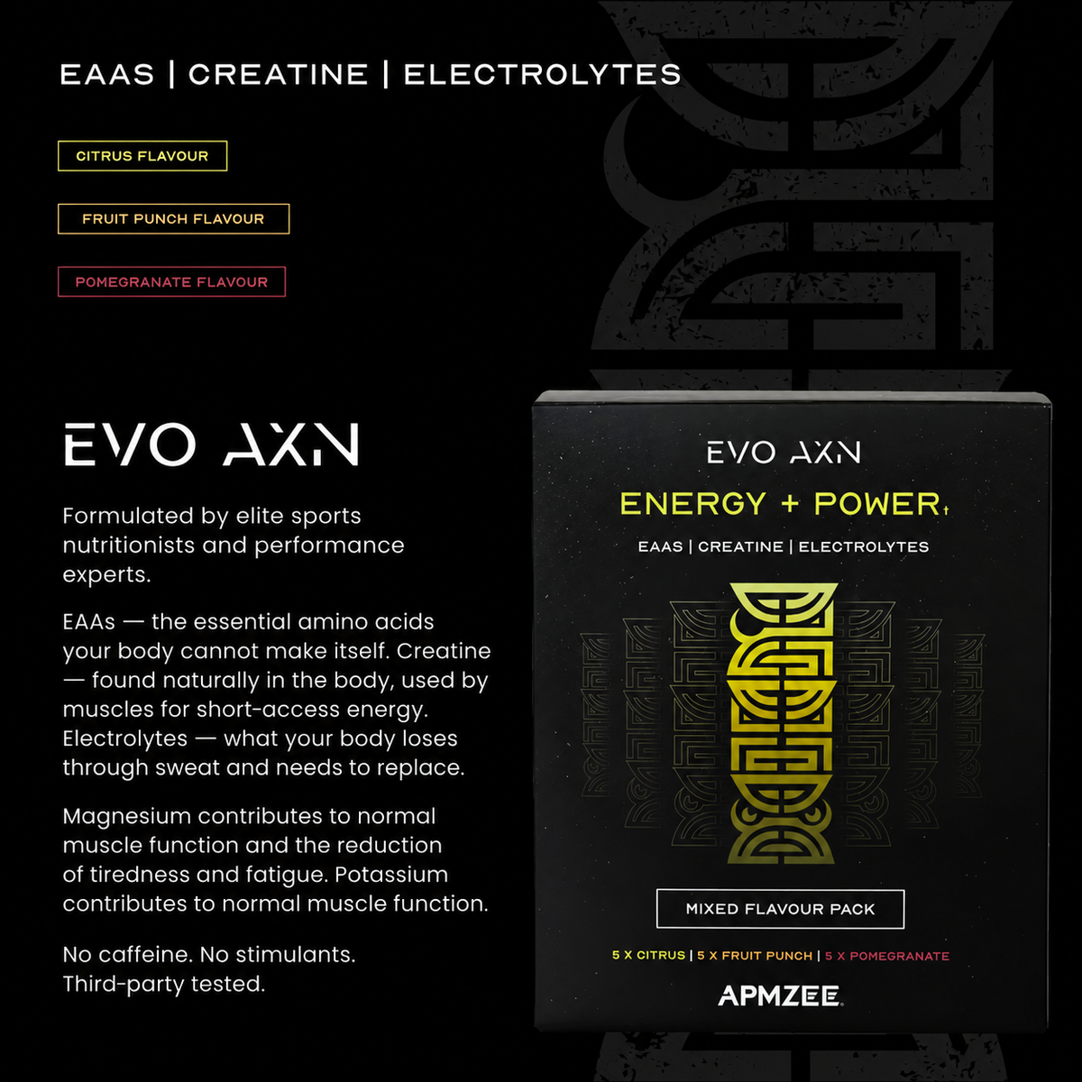 EVO AXN ENERGY+POWER Sachets